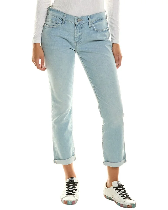 Loose-fit tight trousers for women with high waist and casual, comfortable style -FRAME Denim Le Garcon  Jean