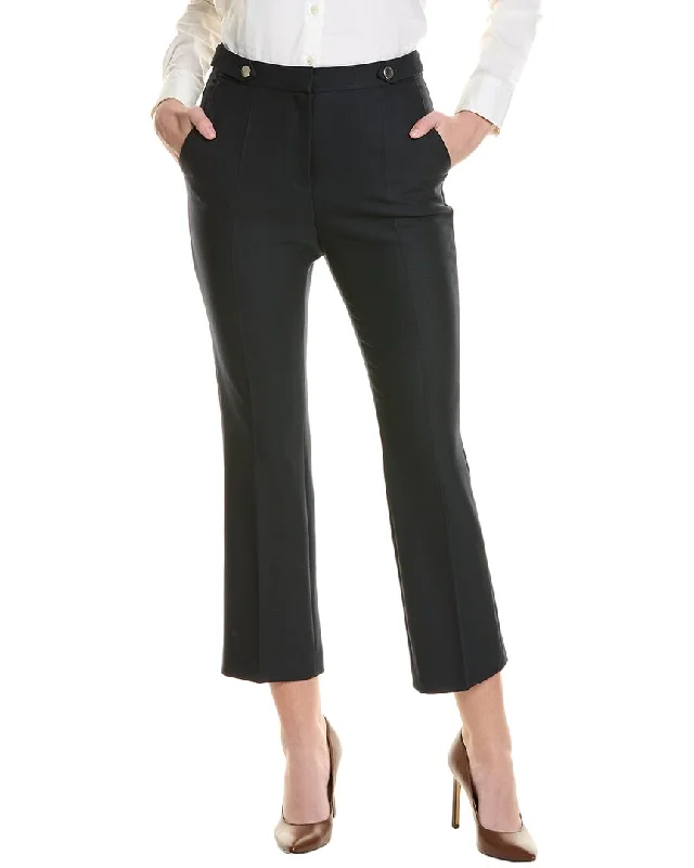 Fashion-forward tight trousers for women with metallic sheen and edgy design -Hugo Boss Tasimana Pant