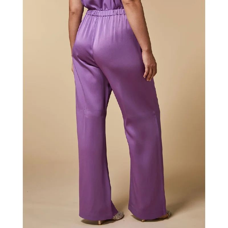 High-waisted tight trousers for women with tapered leg and vintage-inspired design -REGALO