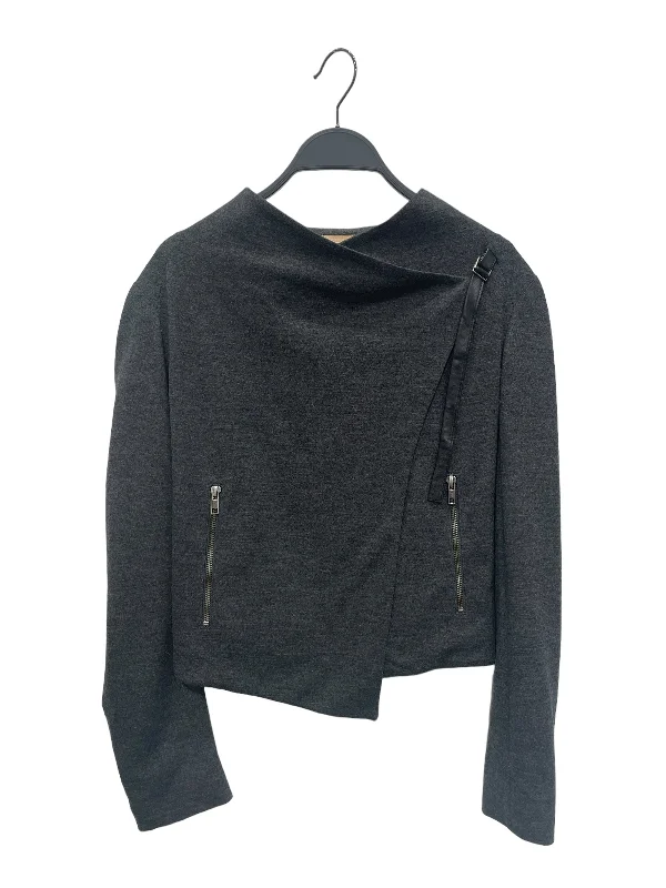 Slim - Fit Sweaters for Tight Look -Helmut Lang/Jacket/S/Cotton/GRY/OVER SWEATER