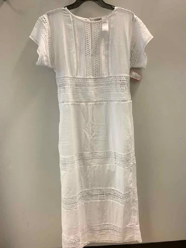 Studded Dresses for Statement -NWT BANANA REPUBLIC Dresses and Skirts Size XS White SHORT SLEEVES Dress