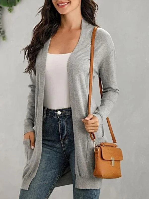 Indoor - Comfort Sweaters for Home -Long  Knitted Cardigan Sweater