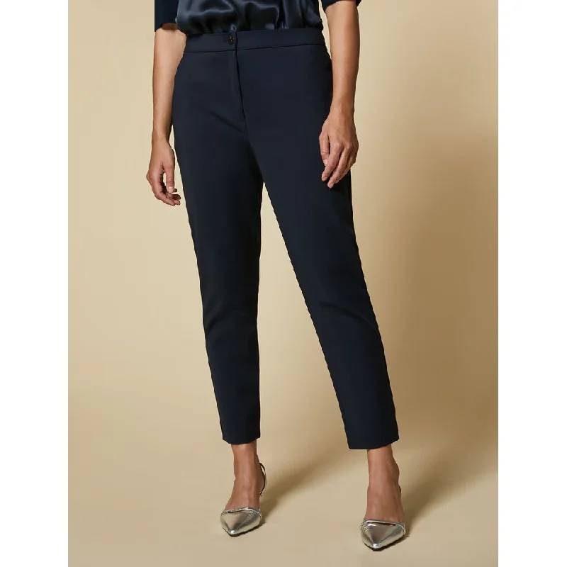 Stretch-fit tight trousers for women with all-over fit and body-hugging silhouette -RADUNO