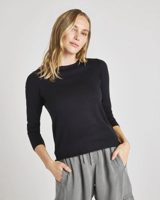 Pocket - Equipped Sweaters for Convenience -Grayson Crew Sweater