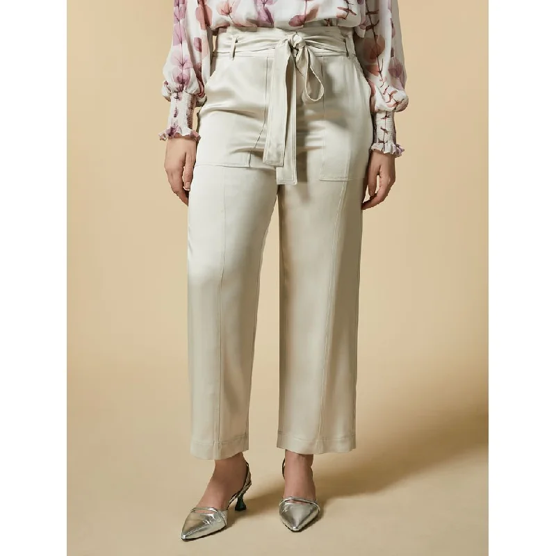 Boho-inspired tight trousers for women with earthy tones and relaxed fit -REGALE