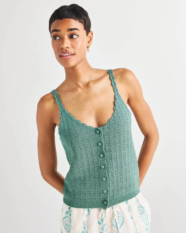 Party - Wear Sweaters for Special Occasion -Poppy Sweater Tank