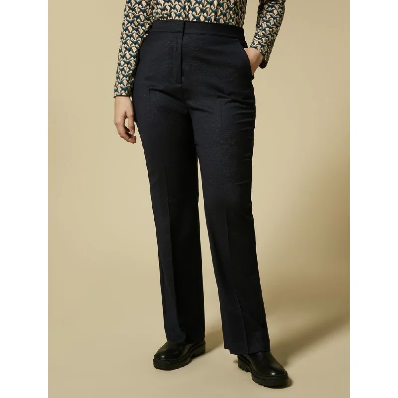 Stylish tight trousers for women with high-waisted fit for flattering look -ROGER