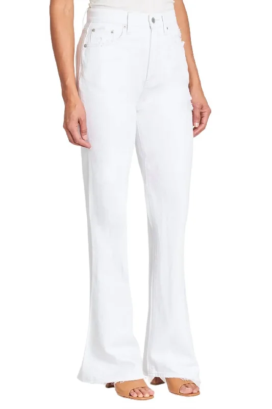 Bright colored tight trousers for women with striking hues for bold statement -Women's Stevie Denim Pants In Polarize