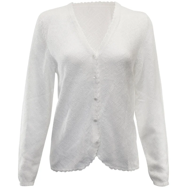 Oversized Cardigan Sweaters for Cozy Look -Women's Diamond V-Neck Sweater 220297