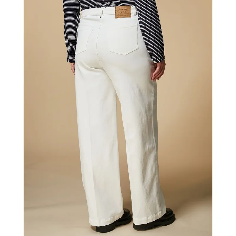 Denim tight trousers for women with skinny fit and timeless blue wash -RAMATO