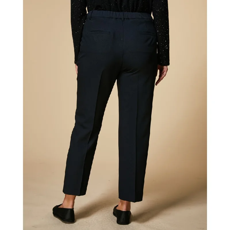 Trendy tight trousers for women with zipper details and edgy finish -RAPPORTO