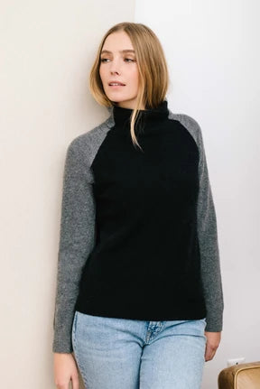 Cotton Sweaters for Everyday Wear -Cashmere Turtleneck Ribbed sweater