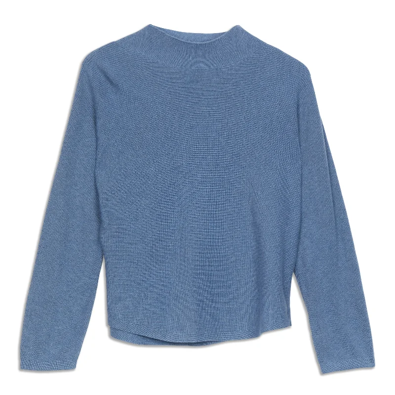 Heavy - Duty Sweaters for Harsh Weather -Boxy Cotton-Blend Sweater