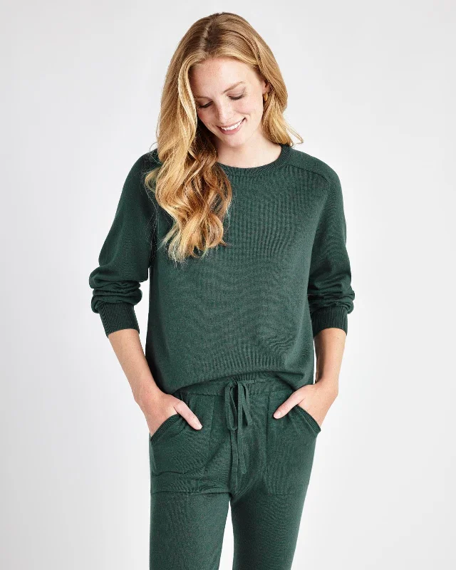 Short - Sleeve Sweaters for Summer Wear -Charlotte Cashmere Sweater