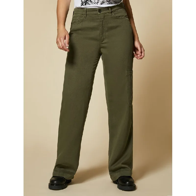 High-rise tight trousers for women with side zippers for easy styling -RACCONTO