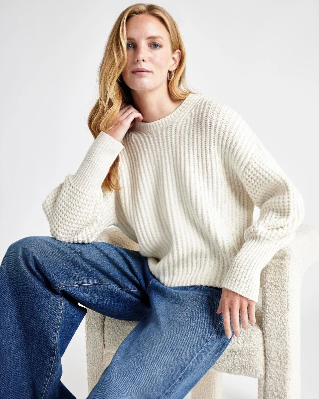 Travel - Friendly Sweaters for Trip -Sarah Cashblend Sweater