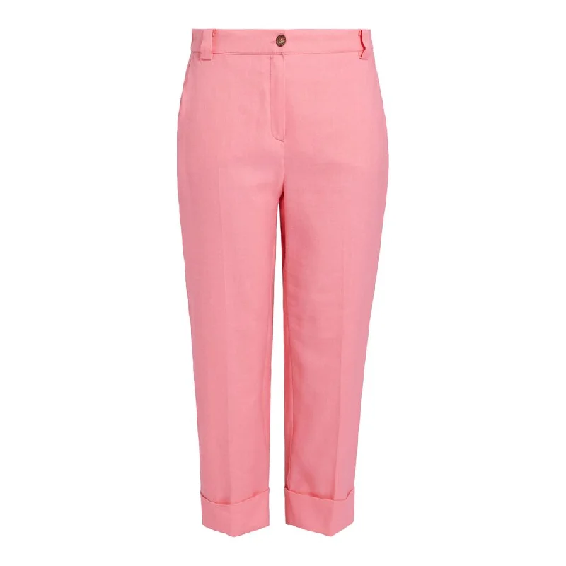 Stretch tight trousers for women with deep waistband for extra comfort and fit -ROMA