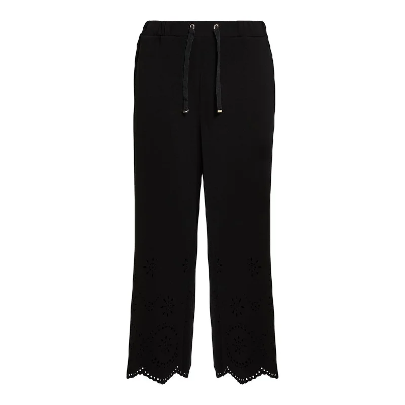 Tight cargo trousers for women with stylish pockets and slim cut for urban look -OBLIARE