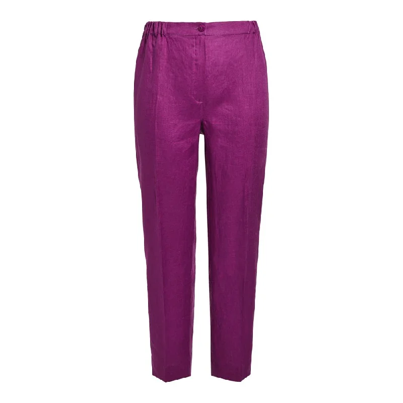 Form-fitting tight trousers for women with slimming effect and flattering cut -RESPIRO