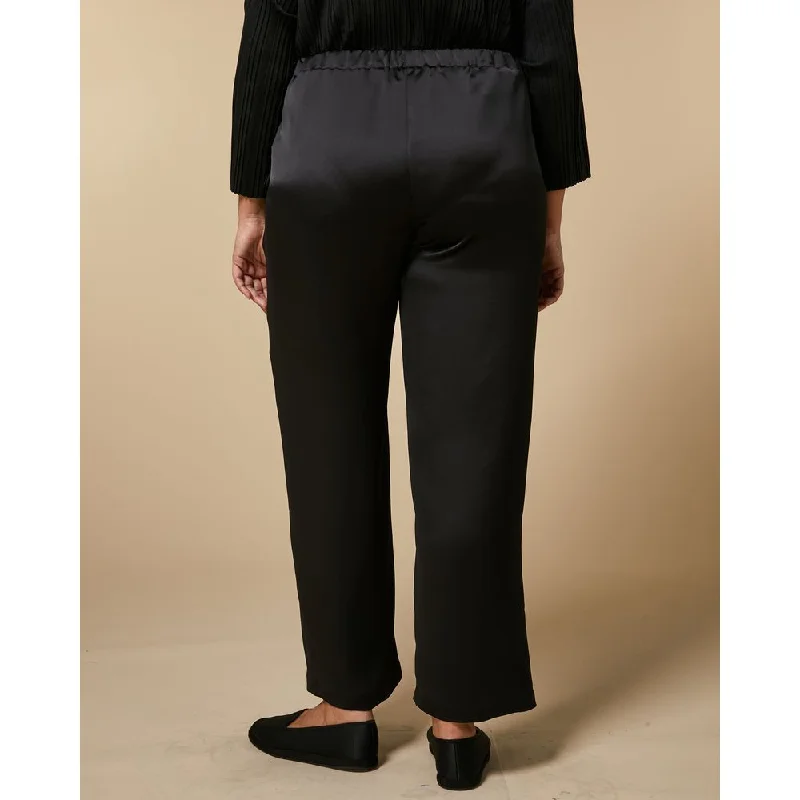 Tight trousers for women with decorative buttons and flattering silhouette for day wear -RENNA