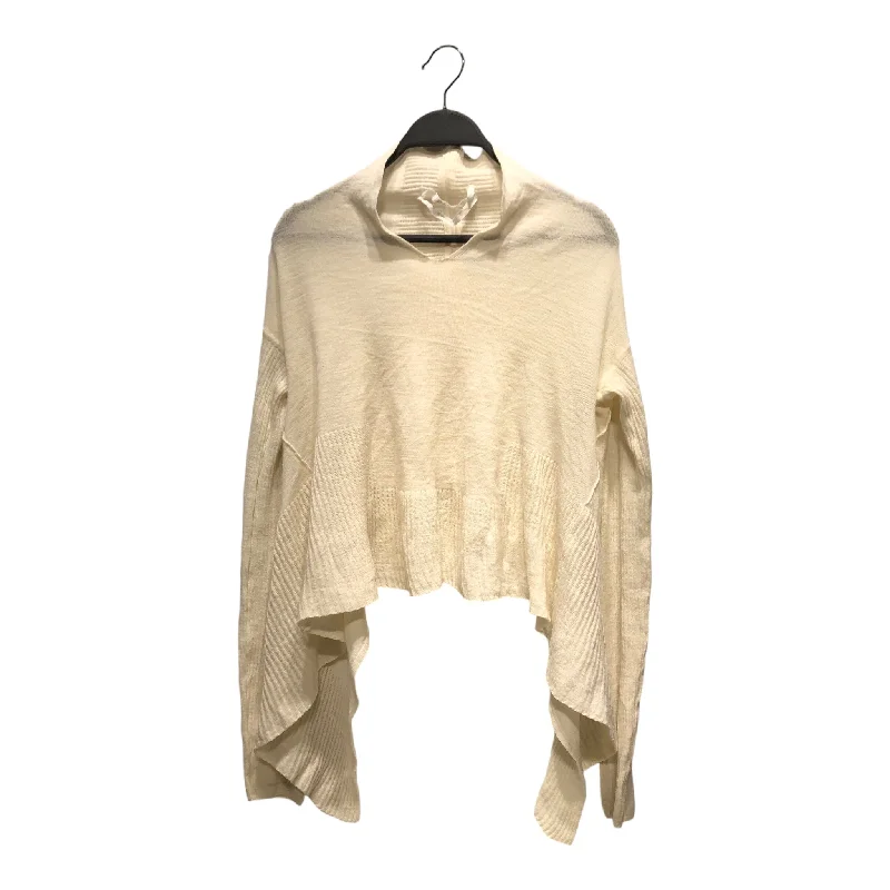 Cashmere Sweaters for Luxury Feel -Rick Owens/Sweater/8/Wool/WHT/