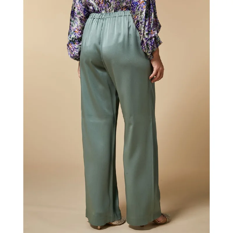 Tight trousers for women with elastic waistband for comfortable all-day wear -REGALO