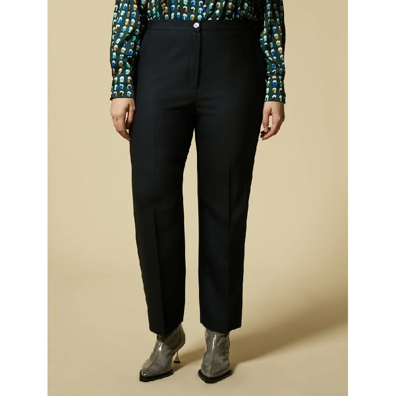 Tight business trousers for men with sharp, professional cut for office wear -RICORDO