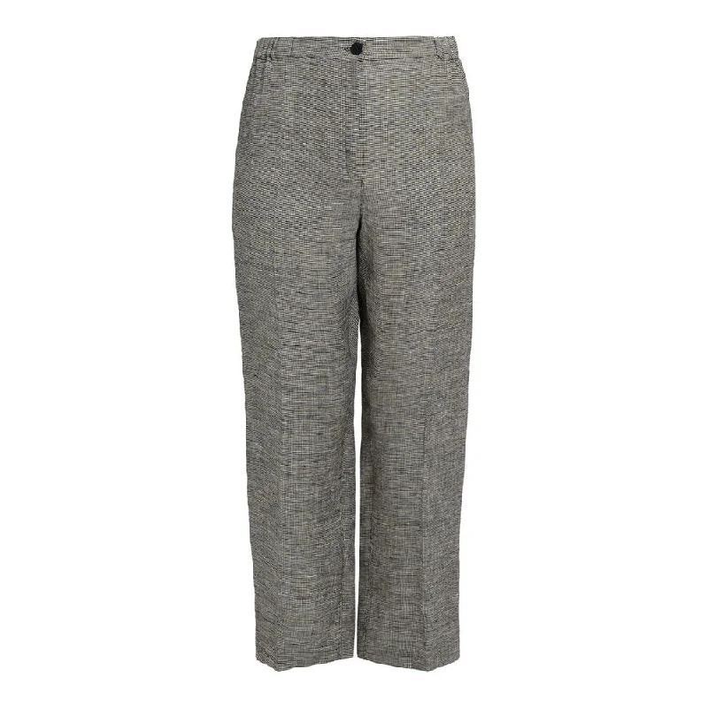 Tight trousers for women with belt loops and classic design for versatile look -RESPIRO