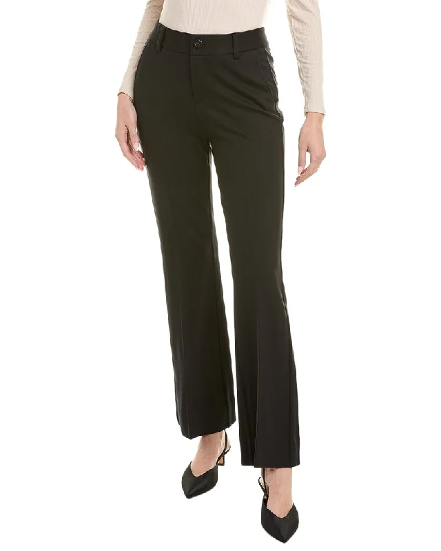 Tight cargo trousers for women with stylish pockets and slim cut for urban look -cabi Black Tie Trouser