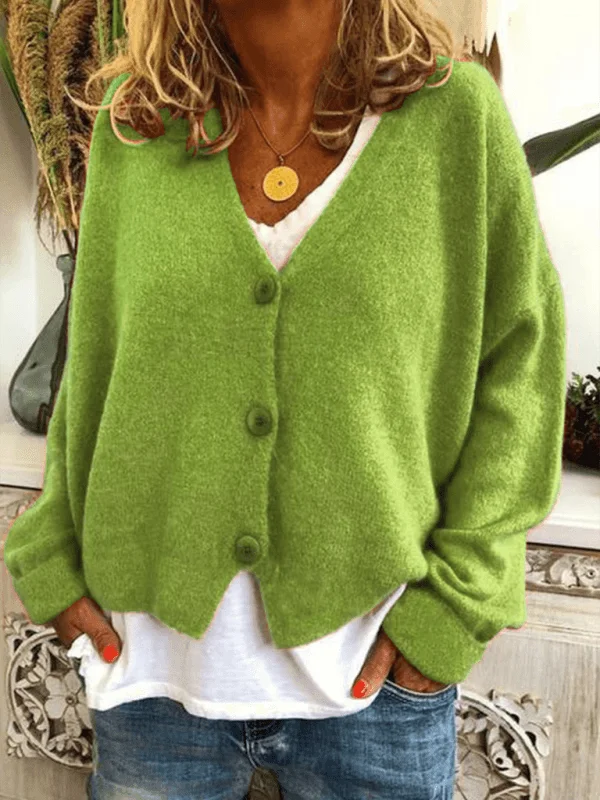 Halloween Sweaters for Spooky Theme -Fashion Loose Women Cardigan Sweater