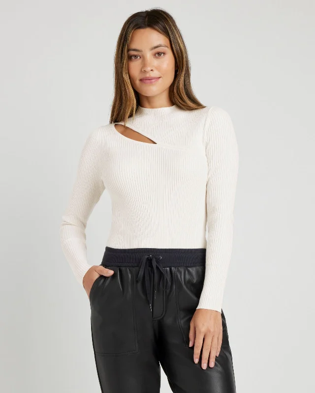 Cotton Sweaters for Everyday Wear -Valentina Cutout Sweater