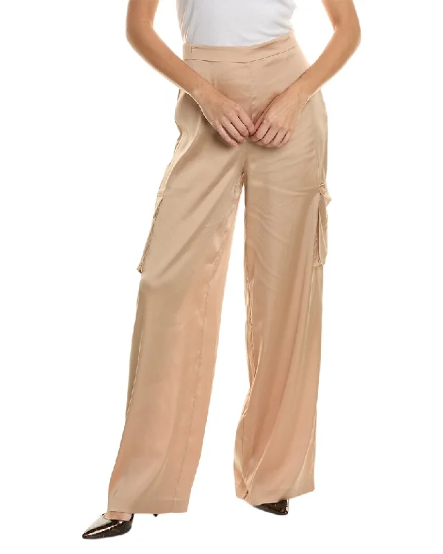 Boho-inspired tight trousers for women with earthy tones and relaxed fit -Ramy Brook Janice Pant