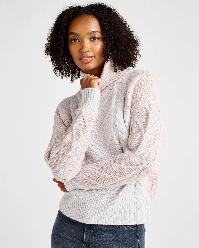 Halter Neck Sweaters for Stylish Look -Cashblend Sophie Turtleneck Sweater