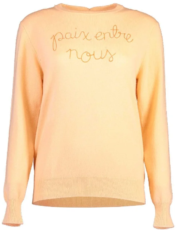 Roll - Neck Sweaters for Cold - Resistance -Paix Entre Nous Crewneck Sweater