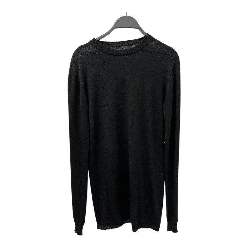 Outdoor - Activity Sweaters for Hiking -Rick Owens/Sweater/S/Cotton/BLK/