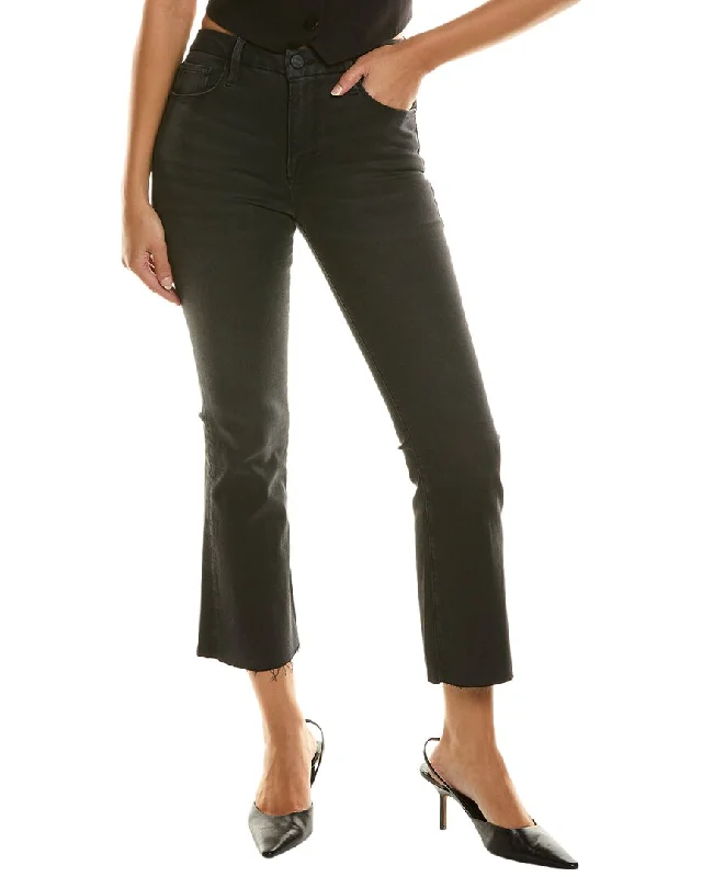 Stretch skinny tight trousers for women with full-length design and modern flair -FRAME Denim Le Crop  Mini Boot Jean