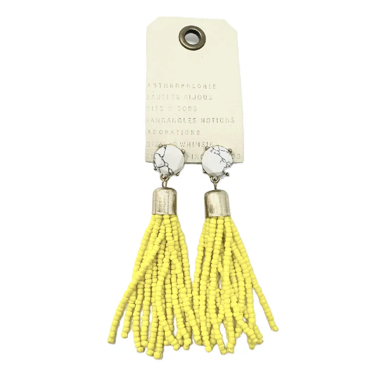 Hoop earrings with a chunky design for a bold and trendy statement-Earrings Dangle/drop By Anthropologie