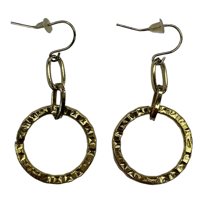 Hoop earrings with hammered textures for a boho-chic and rustic vibe-Earrings Dangle/drop Cmf