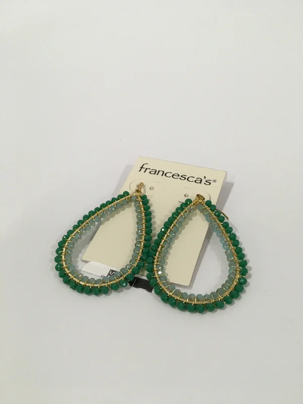 Best hoop earrings with smooth ceramic finishes for a polished, clean style-Earrings Dangle/drop Francesca's