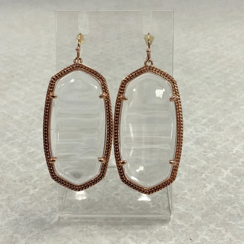 Best hoop earrings with tribal designs for a cultural and exotic aesthetic-Earrings Dangle/drop Kendra Scott