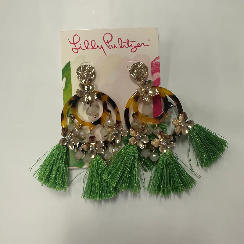 Best hoop earrings with smooth ceramic finishes for a polished, clean style-Earrings Dangle/drop Lilly Pulitzer