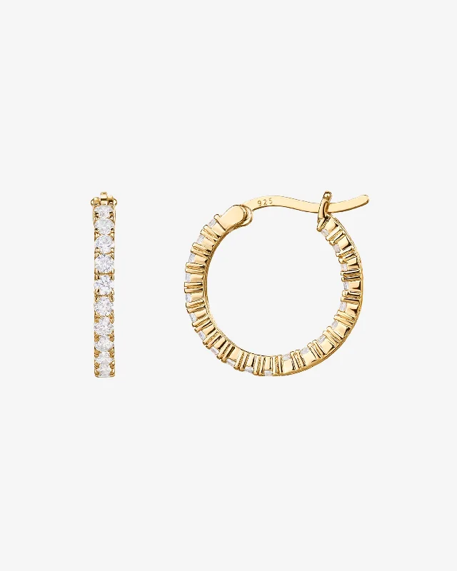 Best hoop earrings with baroque pearls for a luxurious and elegant vibe-Inside-Out Hoops